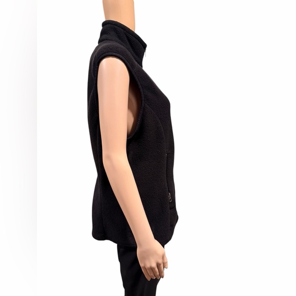 Patagonia Synchilla Vest Womens Black Fleece Full Zip outdoor classic Size XL - Picture 6 of 13